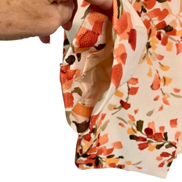 Alfred Dunner Floral Lightweight Lined Jacket | 12 - Picture 5 of 7